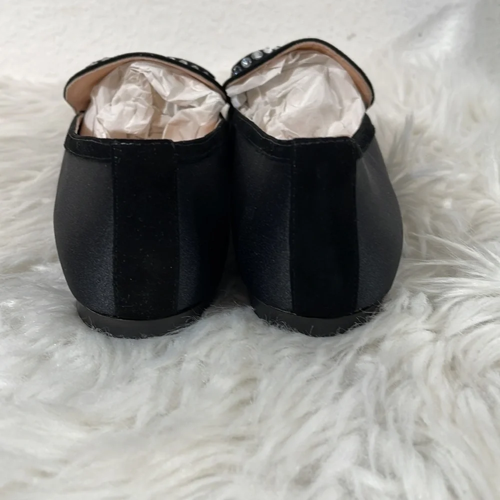 J. CREW Marie bow loafers in satin Size 8.5 New